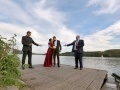 Hochzeitsfotos von Sandra und Christian am Aquarius in Muelheim mit anschlieÃender Feier in den Suedtiroler Stuben am Baldeneysee in Essen