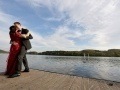 Hochzeitsfotos von Sandra und Christian am Aquarius in Muelheim mit anschlieÃender Feier in den Suedtiroler Stuben am Baldeneysee in Essen