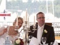Hochzeitsfotos vom Standesamt in Düsseldorf mit anschließender Feier am Unterbacher See